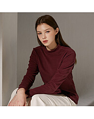 PGA 여성 듀얼 스트레치 모크넥 티셔츠 BU