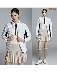 PGA 여성 프로테크 경량다운 스윙자켓_WH
