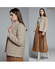 PGA 여성 프로테크 경량다운 스윙자켓_BE