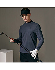 PGA 남성 듀얼 스트레치 모크넥 티셔츠 CH
