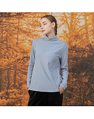 뒤란 기모 골지 베이직핏 목폴라 티셔츠 DTF4W-4147 3colors