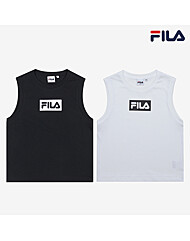 휠라 여성 모던 로고 민소매 크롭 티셔츠 FS2RSB2159F