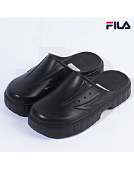 휠라 샌드 블라스트 클로그 IP 경량 슬리퍼 1SM01984F 001