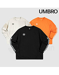 엄브로 소매 배색 리플렉티브 우븐 맨투맨 UN321SWT81