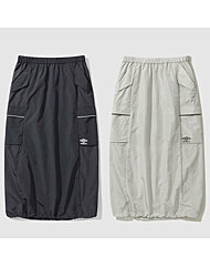 [2colors]엄브로 RAVE 나일론 메탈 2WAY 롱 스커트 UP322CSK81