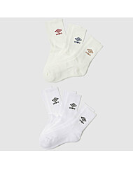 [2colors]엄브로 에센셜 3PACK 크루 삭스 양말 세트 UP323CSC75