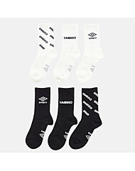 엄브로 변형 로고 3PACK 크루 삭스 양말 세트 UP323CSC90