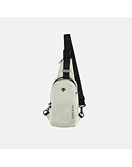 데상트 공용 스포츠 베이직 M 슬링백 아이보리 SP323UBG71