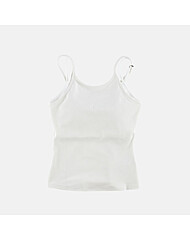 데상트 라이트서포트 스판 골지 롱 브라탑 아이보리 SP322TBR72