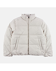 데상트 공용 스탠다드 푸퍼 오리털 숏 다운 베이지 SP323XDJ91