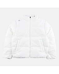 데상트 공용 스탠다드 푸퍼 오리털 숏 다운 화이트 SP323XDJ91