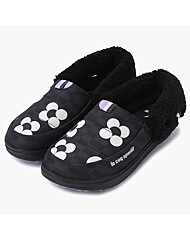 르꼬끄 여성 코쿠니 플라워 방한 슬리퍼 QO422WCUO1 BLK