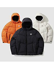 엄브로 플라이트 구스 후드 숏 다운 자켓 UO423SDJN2