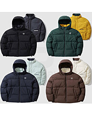 엄브로 오버핏 후드형 리버시블 구스 다운 자켓 UO421CDJO4