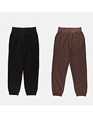 르꼬끄 여성 멜로우 텐션 레귤러 기모 조거 팬츠 QP422OFPO3