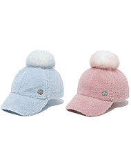 다이나핏 베이직핏 탈부착 방울 플리스 볼캡 YWW23C07