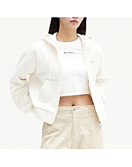 뉴발란스 여성 시그니처 세미오버핏 기모 후드집업 NBMDD4W952-64