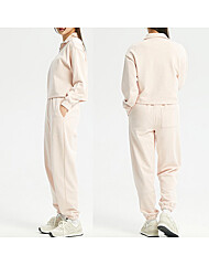 뉴발란스 여성 트레이닝세트 츄리닝세트 핑크 셋업