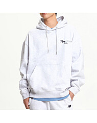 뉴발란스 공용 플라잉 기모 세미오버핏 후드티 NBN0E41903-16