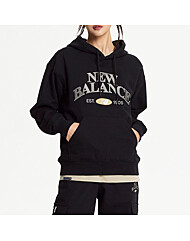 뉴발란스 공용 브릿지 그래픽 세미오버핏 후드티 NBN0E42823-19