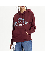 뉴발란스 공용 브릿지 그래픽 세미오버핏 후드티 NBN0E42823-29