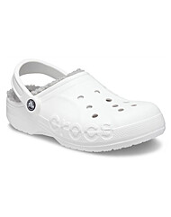 크록스 공용 바야 라인드 클로그 샌들 털실내화 방한화 205969-11H