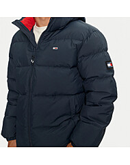 타미힐피거 타미진 에센셜 다운패딩 자켓 점퍼 레귤러핏 네이비