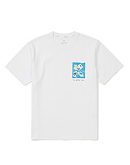 스노우피크 X 마이큐 작가 콜라보 반팔티 S24MMFTS79-WH
