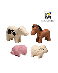 플랜토이즈 원목장난감 플랜월드 미니 동물 농장 6127