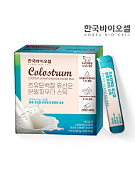 한국바이오셀 초유단백질 유산균 분말파우더 스틱 1세트(2g x 30포) 1개월분