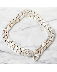 대나무 은목걸이 실버체인 남성 여성 은목걸이줄 5돈목걸이 남자 여자