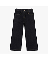 [로엠걸즈] 넌 페이드 본딩 와이드 데님 RGTJ24T4C