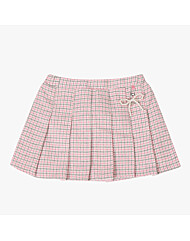 [로엠걸즈] 체크 기모 스커트 RGWH24T2P