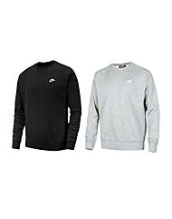 [2종 택1]나이키 NSW 클럽 플리스 크루 맨투맨