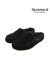 베어파우 폴리 양털 뮬 블랙 K816001ND-W