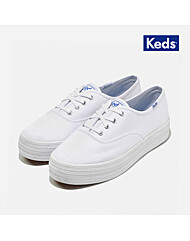 케즈 트리플 캔버스 스니커즈 5XM01542E-100