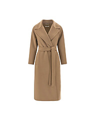 막스마라 25FW CUORE 울 랩 코트 헤이즐넛 브라운 2529016093 035