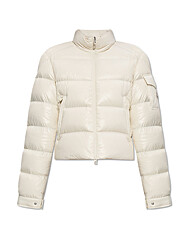 몽클레어 25FW PETRA 로고 패치 패딩자켓 아이보리 1A000 32 596XE 02B