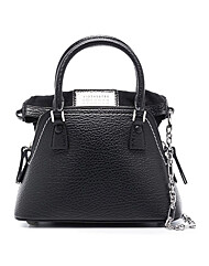 마르지엘라 25FW 5AC 마이크로 체인 숄더토트백 블랙 S56WG0081 P4455 T8013