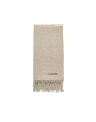 아크네 25FW CANADA NR NEW 울 머플러 오트밀멜란지 CA0210 633