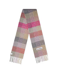 아크네 25FW 시그니처 로고 패치 체크 머플러 멀티 CA0084 BOB