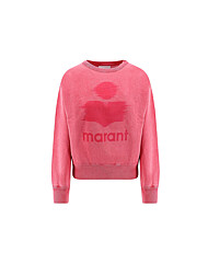 이자벨마랑 26SS MOBYLI 기모 맨투맨 코랄 SW0011FA C1M04E 11CL