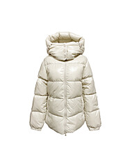 듀베티카 25FW ALLORO 로고 패치 패딩자켓 아이보리 VDDJ31046K0001 IVS