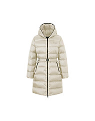 듀베티카 25FW CHOO 로고 패딩자켓 베이지 VDDJ35635K0001 BGD