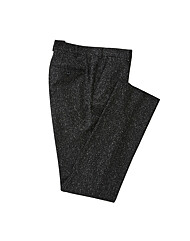 [BLACK LABEL] 클래식핏 MARLANE 홈스펀 수트팬츠 (블랙)