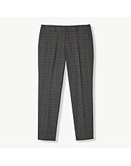 윈도우페인 체크 기모 팬츠 (그레이)