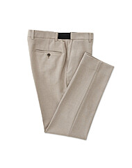 테이퍼드 사방스판 셋업 팬츠 (베이지)