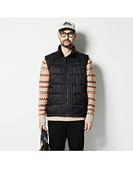 골프 퀼팅 패딩 베스트_블랙 (클래식핏)