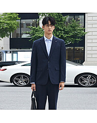 투톤 웜터치 포멀 자켓_네이비 (클래식핏)