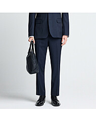 Tech-Poly 사방스판 에센셜 수트 팬츠_네이비 (슬림핏)